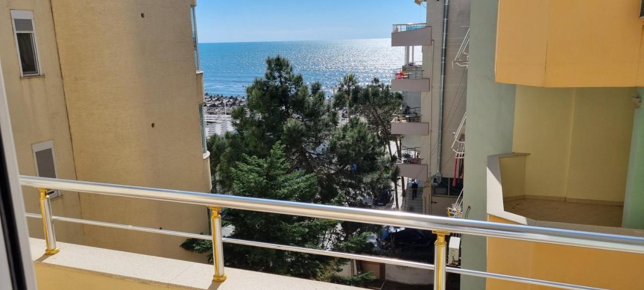 Apartment Sea View Драч Екстериор снимка